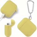 ETUI SILIKONOWE DO APPLE AIRPODS 1/2 COVER CASE KARABIŃCZYK - YELLOW
