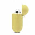 ETUI SILIKONOWE DO APPLE AIRPODS 1/2 COVER CASE KARABIŃCZYK - YELLOW