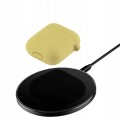 ETUI SILIKONOWE DO APPLE AIRPODS 1/2 COVER CASE KARABIŃCZYK - YELLOW