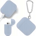 ETUI SILIKONOWE DO APPLE AIRPODS 1/2 COVER CASE KARABIŃCZYK - LIGHT PURPLE