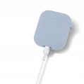 ETUI SILIKONOWE DO APPLE AIRPODS 1/2 COVER CASE KARABIŃCZYK - LIGHT PURPLE