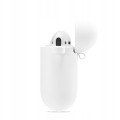ETUI SILIKONOWE DO APPLE AIRPODS 1/2 COVER CASE KARABIŃCZYK - WHITE