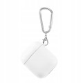 ETUI SILIKONOWE DO APPLE AIRPODS 1/2 COVER CASE KARABIŃCZYK - WHITE