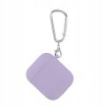 ETUI SILIKONOWE DO APPLE AIRPODS 1/2 COVER CASE KARABIŃCZYK - PURPLE
