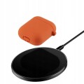 ETUI SILIKONOWE DO APPLE AIRPODS 1/2 COVER CASE KARABIŃCZYK - ORANGE