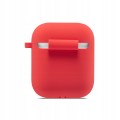 ETUI SILIKONOWE DO APPLE AIRPODS 1/2 COVER CASE KARABIŃCZYK - RED