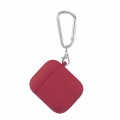 ETUI SILIKONOWE DO APPLE AIRPODS 1/2 COVER CASE KARABIŃCZYK - ROSE