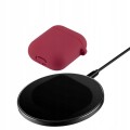 ETUI SILIKONOWE DO APPLE AIRPODS 1/2 COVER CASE KARABIŃCZYK - ROSE