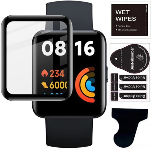 SZKŁO HYBRYDOWE 3D DO XIAOMI REDMI WATCH 2 LITE + ZESTAW INSTALACYJNY