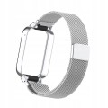 PASEK BRANSOLETA Z WBUDOWANYM ETUI DO XIAOMI MI BAND 8 PRO - SREBRNY