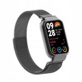 PASEK BRANSOLETA Z WBUDOWANYM ETUI DO XIAOMI MI BAND 8 PRO - CZARNY