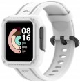 MOCNY PASEK Z ETUI DO XIAOMI REDMI WATCH 2 LITE / MI WATCH LITE - BIAŁY