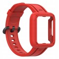 MOCNY PASEK Z ETUI DO XIAOMI REDMI WATCH 2 LITE / MI WATCH LITE - CZERWONY