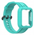 MOCNY PASEK Z ETUI DO XIAOMI REDMI WATCH 2 LITE / MI WATCH LITE - TURKUSOWY