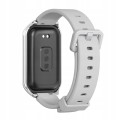 PASEK OPASKA Z ETUI DO XIAOMI REDMI SMART BAND 2 / MI BAND 8 ACTIVE - SZARY