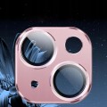 SZKŁO OSŁONA NA OBIEKTYW APARAT ALUMINIUM DO IPHONE 15/15 PLUS - RÓŻOWY