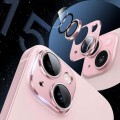 SZKŁO OSŁONA NA OBIEKTYW APARAT ALUMINIUM DO IPHONE 15/15 PLUS - RÓŻOWY