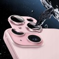 SZKŁO OSŁONA NA OBIEKTYW APARAT ALUMINIUM DO IPHONE 15/15 PLUS - RÓŻOWY