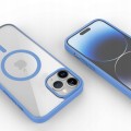  ETUI DO IPHONE 11 PRO MAX PRZEŹROCZYSTE MAGNETYCZNE DO MAGSAFE | NIEBIESKI