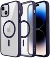 ETUI DO IPHONE 15 PRZEŹROCZYSTE MAGNETYCZNE DO MAGSAFE | FIOLETOWY