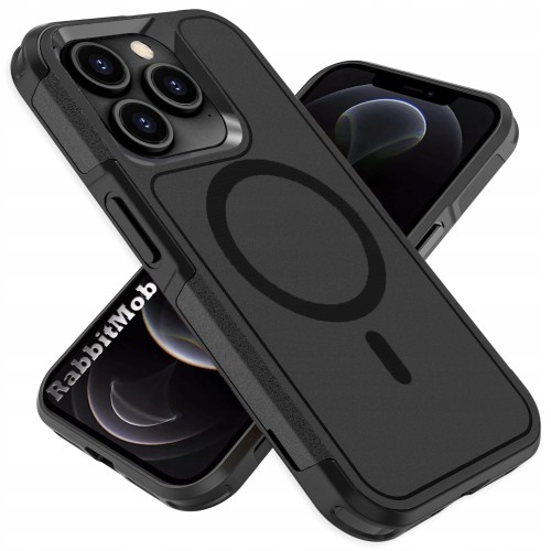 ETUI PANCERNE SOLIDNE DO IPHONE 12 PRO MAX WZMACNIANE DROPPROOF DO MAGSAFE