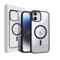 ETUI DO IPHONE 11 PRZEŹROCZYSTE MAGNETYCZNE DO MAGSAFE | FIOLETOWY