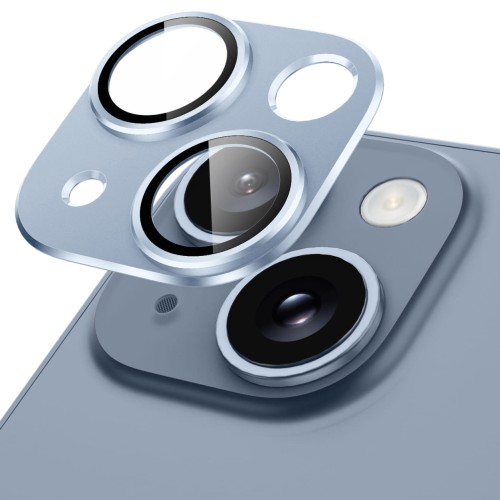 SZKŁO OSŁONA NA OBIEKTYW APARAT ALUMINIUM DO IPHONE 14/14 PLUS - BLUE
