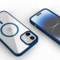 ETUI DO IPHONE 11 PRZEŹROCZYSTE MAGNETYCZNE DO MAGSAFE | GRANATOWY