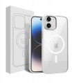 ETUI DO IPHONE 11 PRZEŹROCZYSTE MAGNETYCZNE DO MAGSAFE | BIAŁY