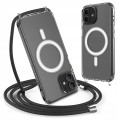 ETUI CASE ZE SZNURKIEM SMYCZĄ DO IPHONE 12 / 12 PRO WZMACNIANE DO MAGSAFE