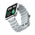 RANSOLETA PASEK Z RAMKĄ DO XIAOMI REDMI WATCH 2 LITE - SZARY