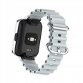 RANSOLETA PASEK Z RAMKĄ DO XIAOMI REDMI WATCH 2 LITE - SZARY