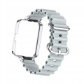 RANSOLETA PASEK Z RAMKĄ DO XIAOMI REDMI WATCH 2 LITE - SZARY