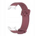 PASEK DO SMARTBAND XIAOMI MI BAND 8/9/10 MIĘKKA WYGODNA OPASKA - BORDOWY