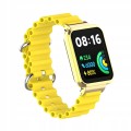RANSOLETA PASEK Z RAMKĄ DO XIAOMI REDMI WATCH 2 LITE - ŻÓŁTY