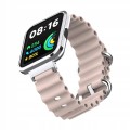 RANSOLETA PASEK Z RAMKĄ DO XIAOMI REDMI WATCH 2 LITE - RÓŻOWY