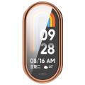 ETUI 2W1 Z OSŁONĄ NA EKRAN DO SMARTBAND XIAOMI MI BAND 8 / 9 - RÓŻOWE ZŁOTO