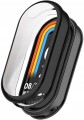 ETUI 2W1 Z OSŁONĄ NA EKRAN DO SMARTBAND XIAOMI MI BAND 8 / 9 - CZARNY