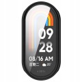 ETUI 2W1 Z OSŁONĄ NA EKRAN DO SMARTBAND XIAOMI MI BAND 8 / 9 - CZARNY