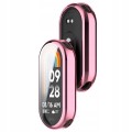 ETUI 2W1 Z OSŁONĄ NA EKRAN DO SMARTBAND XIAOMI MI BAND 8 / 9 - RÓŻOWY