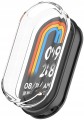 ETUI 2W1 Z OSŁONĄ NA EKRAN DO SMARTBAND XIAOMI MI BAND 8 / 9 - BEZBARWNY