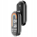 ETUI 2W1 Z OSŁONĄ NA EKRAN DO SMARTBAND XIAOMI MI BAND 8 / 9 - BEZBARWNY