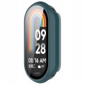 ETUI + SZKŁO HARTOWANE 2W1 DO SMARTBAND XIAOMI MI BAND 9 / NFC - ZIELONY