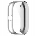 ETUI OBUDOWA 2W1 Z OSŁONĄ NA EKRAN DO XIAOMI REDMI WATCH 4 - SREBRNY