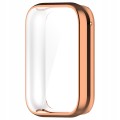 ETUI OBUDOWA 2W1 Z OSŁONĄ NA EKRAN DO XIAOMI MI BAND 8 PRO - RÓŻOWE ZŁOTO