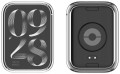 ETUI OBUDOWA 2W1 Z OSŁONĄ NA EKRAN DO XIAOMI MI BAND 8 PRO - BEZBARWNY
