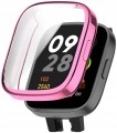 ETUI OBUDOWA 2W1 Z OSŁONĄ NA EKRAN DO XIAOMI REDMI WATCH 3 - RÓŻOWY