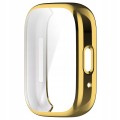 ETUI OBUDOWA 2W1 Z OSŁONĄ NA EKRAN DO XIAOMI REDMI WATCH 3 ACTIVE - ZŁOTY