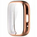 ETUI OBUDOWA 2W1 Z OSŁONĄ NA EKRAN DO XIAOMI REDMI WATCH 3 ACTIVE - RÓŻOWE ZŁOTO