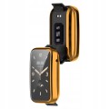 ETUI OBUDOWA 2W1 Z OSŁONĄ NA EKRAN DO XIAOMI MI BAND 7 PRO - RÓŻOWE ZŁOTO